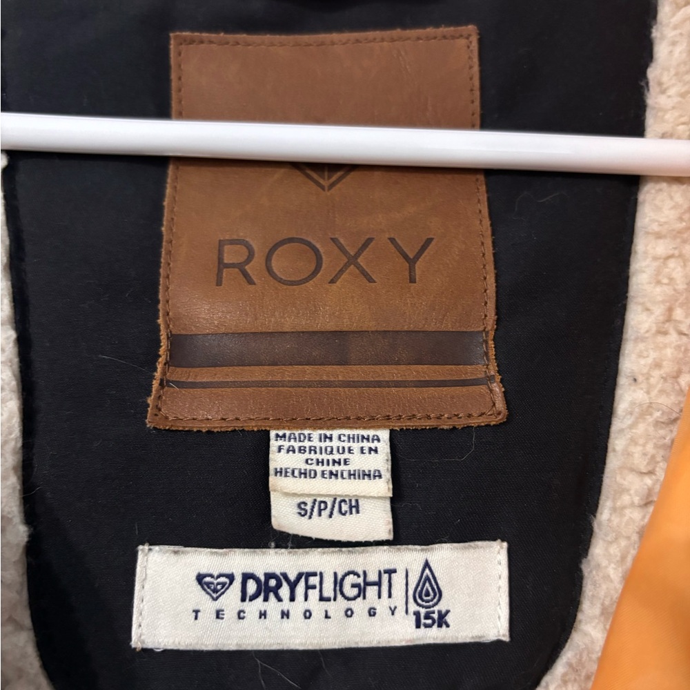 Green Roxy Winter Coat - Small - Picture 5 of 5